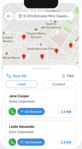 Sales App Interface