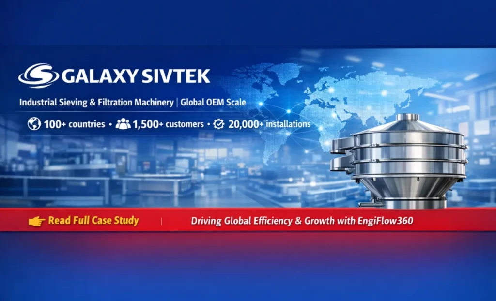 How Galaxy Sivtek Centralised Global Leads, Quotations & Trial Management Using EngiFlow360